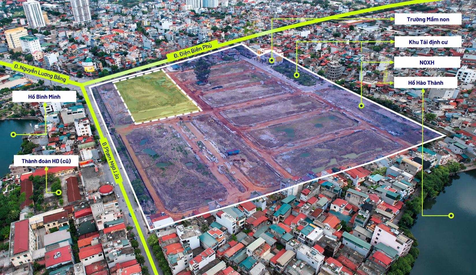 Vị trí lô đất khu đô thị máy sứ Hải Dương