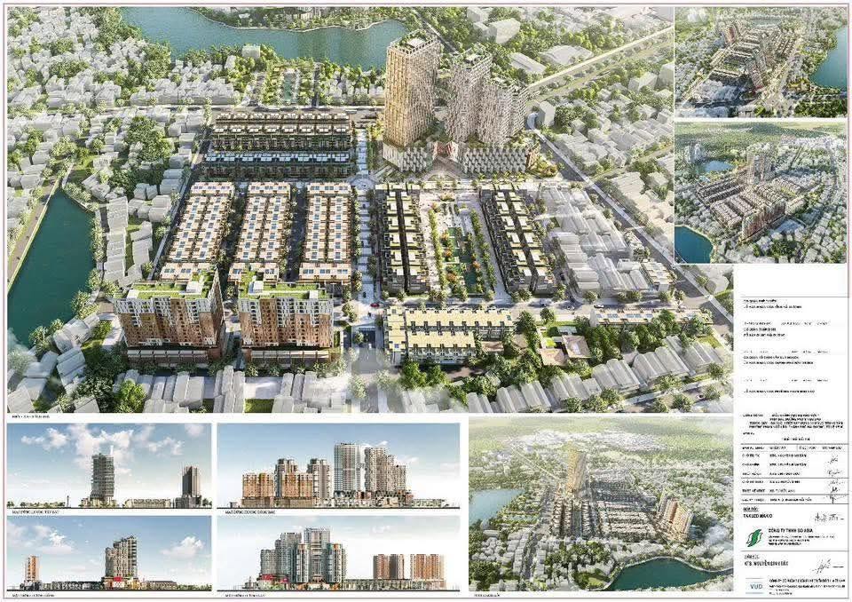 Phối cảnh toàn khu đô thị máy sứ